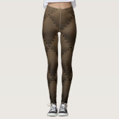 Chic Modern Cool Leather Elegant Leggings (Vorderseite)