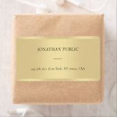 Chic Modern Cursive Schriftart Template Gold Shipp (Insitu)