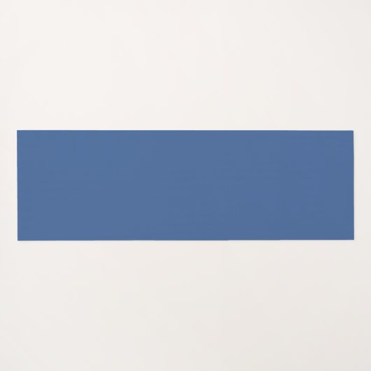 Chic Modern Dolphin & Script auf Light Blue Yogamatte (Rückseite (Horizontal))