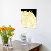 Chic Modern Elegant Gift Map Edinburgh Schottland Foliendrucke (Ablage(Küche))