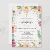 Chic Modern Elegante Watercolor Einladung (Vorderseite)