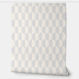 Chic Modern Geometric Tile EDITABLE FARBE Tapete