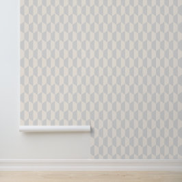 Chic Modern Geometric Tile EDITABLE FARBE Tapete
