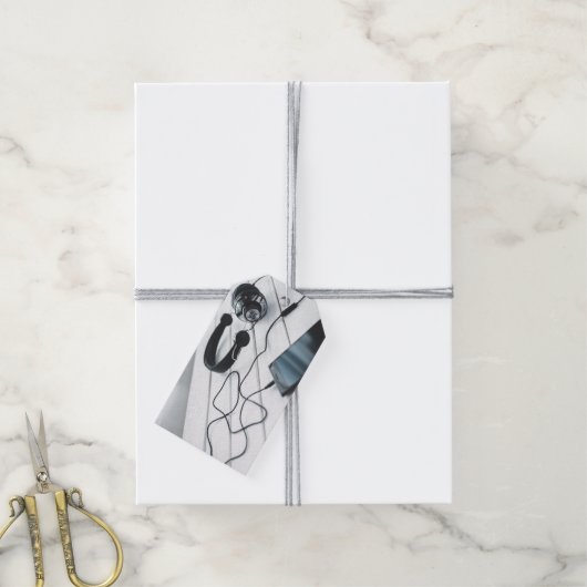 Chic Modern Gift Tag Geschenkanhänger (Mit Garn)