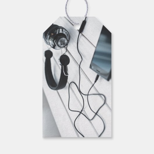 Chic Modern Gift Tag Geschenkanhänger (Rückseite)