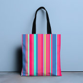 Chic Modern Girly Candy Stripe Muster Tasche