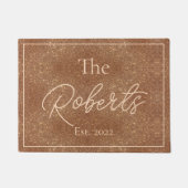 Chic Modern Housewarming | Neue Zuhause | Begrüßun Fußmatte (Vorderseite)