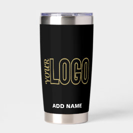 Chic Modern, individuell anpassbar, schwarz verifi Thermobecher