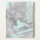 Chic Modern Künstlerischer Planer (Rückseite)