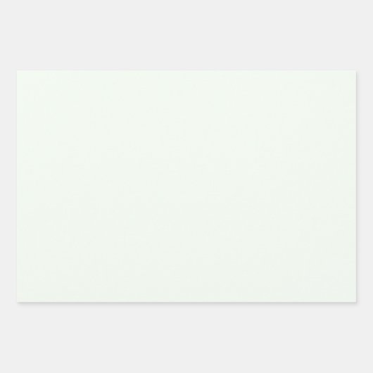 Chic Modern Light Green Simple Solid Shades Geschenkpapier Set (Vorderseite 3)