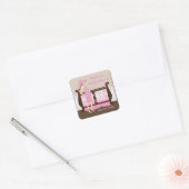 Chic Modern Mama Baby Shower Stickers (Umschlag)
