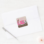 Chic Modern Mama Baby Shower Stickers (Umschlag)