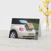 Chic Modern Minimalistisch Lifestyle Wedding Karte (Gelbe Blume)