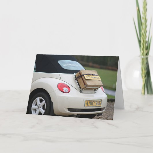 Chic Modern Minimalistisch Lifestyle Wedding Karte (Vorderseite)