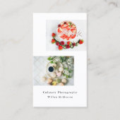 Chic Modern Minimalistisch Typografy Visitenkarte (Vorderseite)