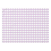 Chic Modern Pastel Blue Gingham Pattern Spring Tischdecke (Vorderseite (Horizontal))