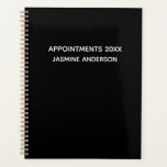 Chic Modern Schwarz-weiß 2024 Wochen monatlich Planer<br><div class="desc">Chic Modern Schwarz-weiß 2024 Monatsplaner</div>