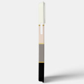 Chic Modern Stripes Muster mit Namen Case-Mate iPhone Hülle (Rückseite / Rechts)