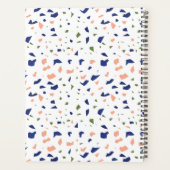 Chic Modern Terrazzo 2024 Wochentags Planer (Rückseite)