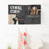 Chic Moderne Foto-Kohle-Abschluss Banner (Insitu)