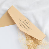 Chic Moderne handgeschriebene Hochzeitsstimmung -  Permastempel