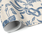 Chic-modernes Vintages Geschenkpapier (Rolleneckpunkt)