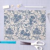 Chic-modernes Vintages Seidenpapier (Handwerk)