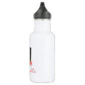 Chic Monogram Arizona Staat Moveable Heart City Edelstahlflasche (Rechts)