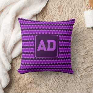 Chic Monogram Custom Pillow Geburtstagsgeschenk Kissen