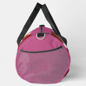 Chic Monogram Feminine Stripmuster Duffle Bag (Rechts)