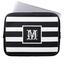 Chic Monogram Initial Classic Modernes Cooles B &