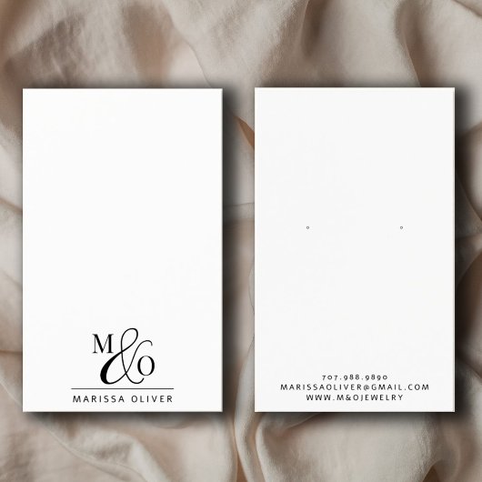 Chic Monogram Jewelier Designer