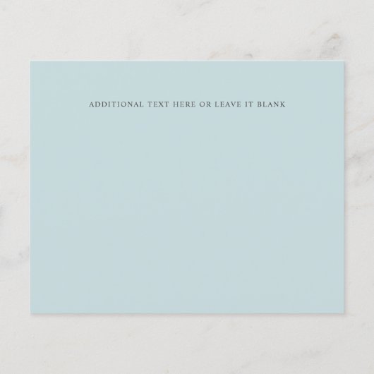 Chic Monogram Wappen Foto Wedding SPEICHERN DAS DA (Rückseite)