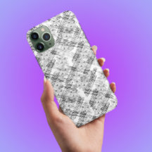 Chic Monogramed Blume und Streifen Case-Mate iPho