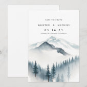 Chic Mountain Save The Date (Vorne/Hinten)