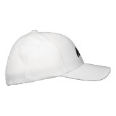 Chic Mrs. black and white niedlich Bestickte Baseballkappe (Rechts)