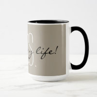 CHIC MUG_ " FRAU LOVE OF MY LIFE "