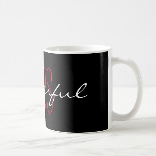 CHIC MUG_ " FRAU WONDERFUL " TASSE (Rechts)
