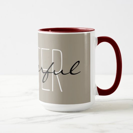 CHIC MUG_ " HERR WONDERFUL " TASSE (Rechts)