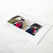 Chic Multi 2 Foto Abschluss Ankündigung (Gedreht)