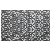 Chic mutiges neutrales Schwarz-weißes ikat Stoff (Yard (91,4 cm))