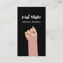 Chic Nail Art QR Code Website