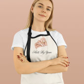 Chic Nail Artist Beauty Salon Manicurist Uniform Schürze