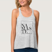 Chic Namaste Square Yoga Tank Top (Vorderseite)