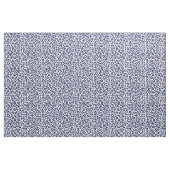 Chic navy-blue-white cheetah print pattern stoff (Yard (91,4 cm))