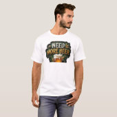 Chic NEED MORE BEER-Shirt-Design T-Shirt (Vorne ganz)