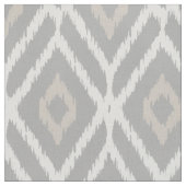 Chic neutrales, braunes, beiges Rautenmuster Stoff (Nahaufnahme)