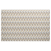 Chic neutrales grau-geometrisches Zickzag-Muster Stoff (Yard (91,4 cm))