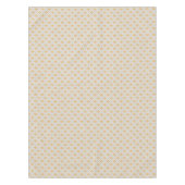 Chic-neutrales Ikat-marokkanisches Muster Tischdecke (Vorderseite)