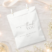 Chic Neutrals Hochzeit danke Ivory ID1020 Geschenktütchen (Ausgeschnitten)